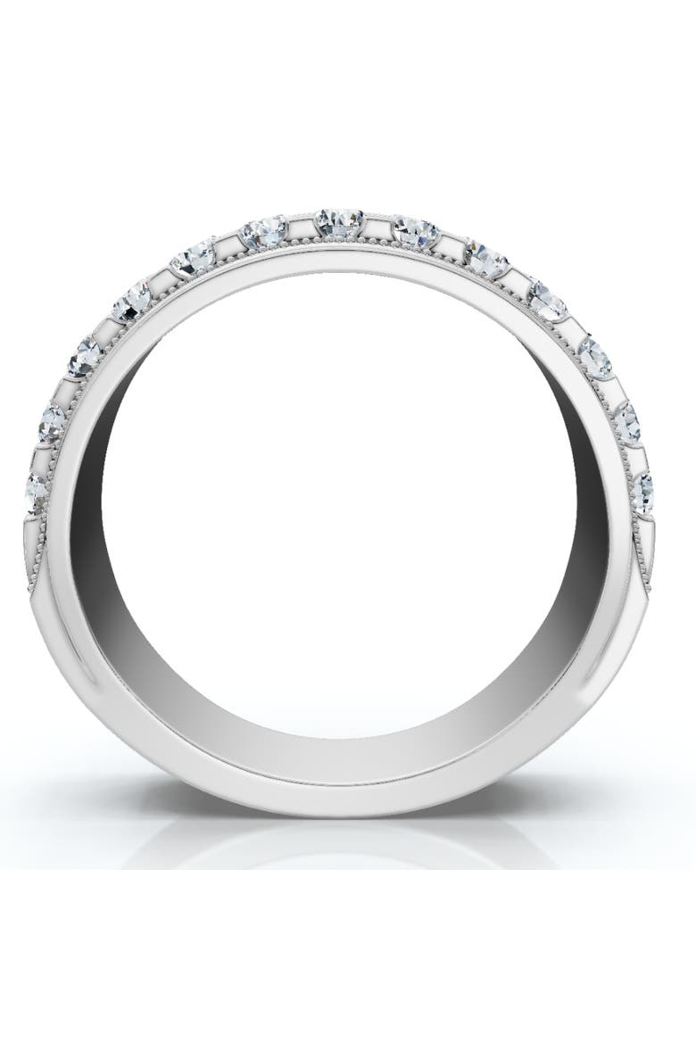 2ct Men's Diamond Double Row Wedding Ring Polished Band In Or Gold, Alternate, color, 10k Yellow Gold