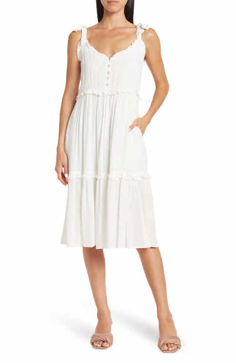 WISHLIST Tie Strap Tank Dress