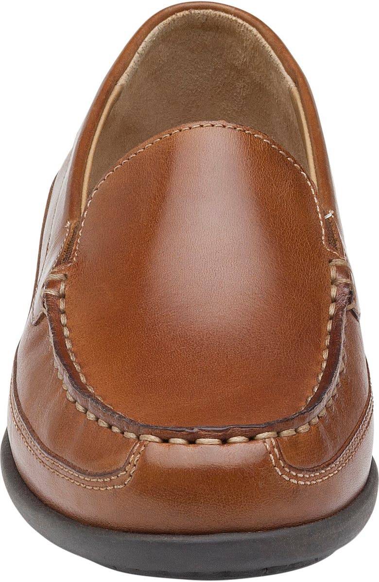 Johnston & Murphy Kids' Locklin Venetian Loafer, Alternate, color, Tan Leather