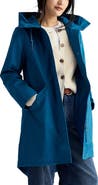 Seasalt Cornwall Seafaring Waterproof Linen & Cotton Hooded Coat
