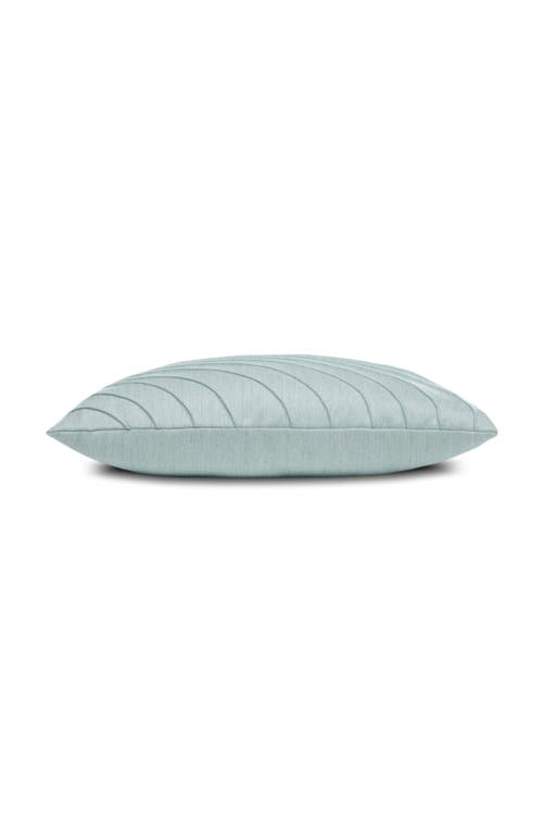 Elaine Smith Tidal Glacier Hand Pleated Indoor & Outdoor Woven Accent Pillow