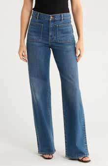 Madewell The Perfect Vintage Patch Pocket Wide Leg Jeans