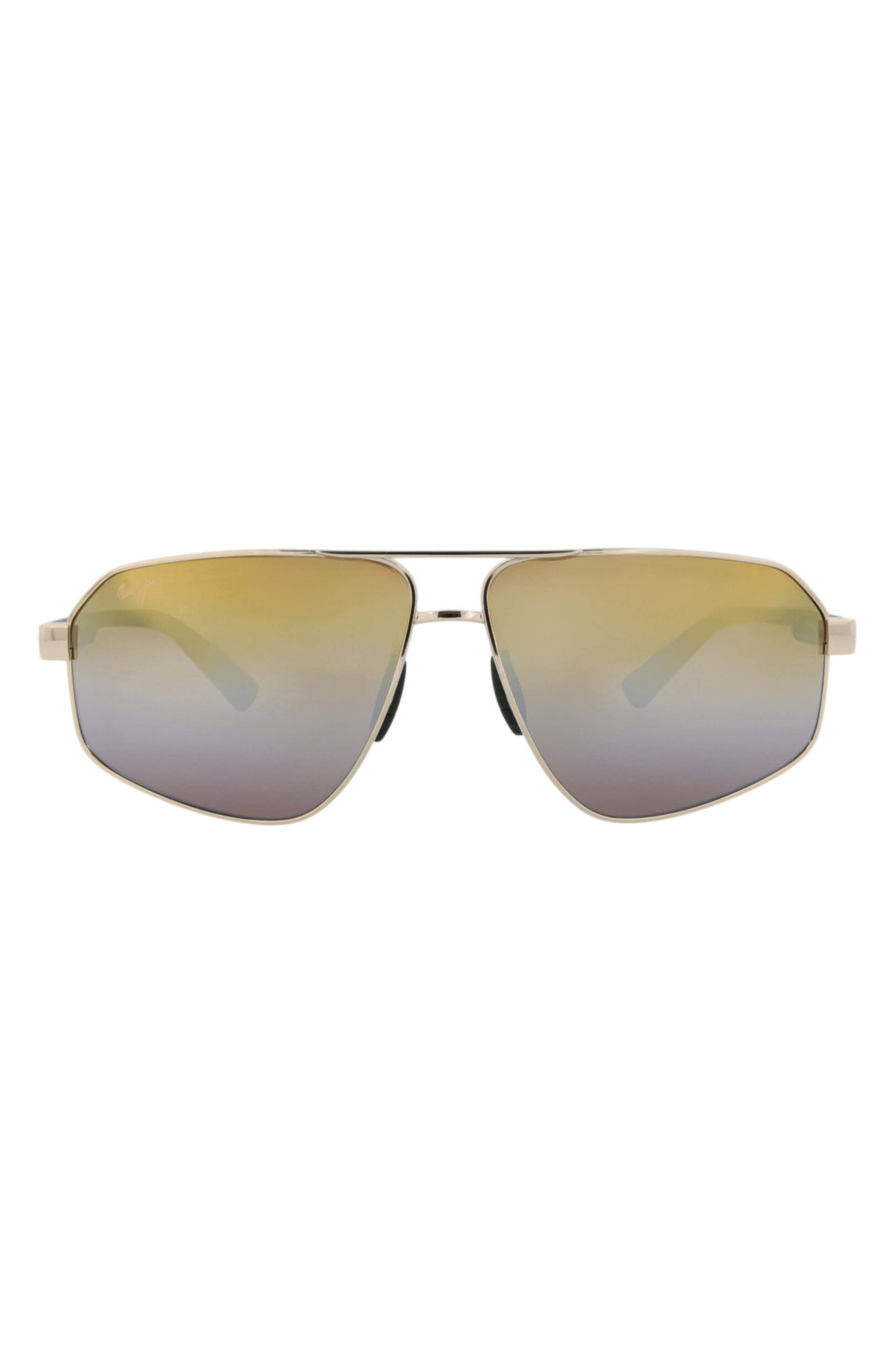 60mm Polarized Aviator Sunglasses