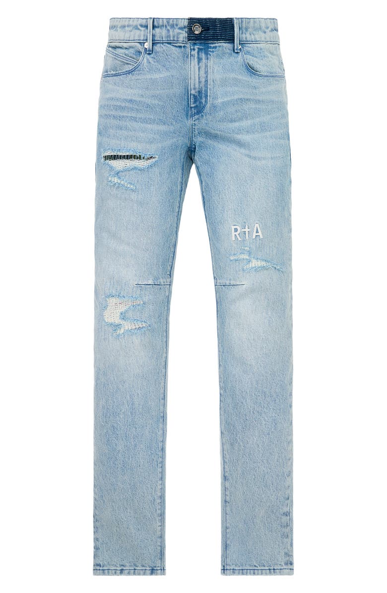 RtA Clayton Rip & Repair Skinny Jeans, Main, color,