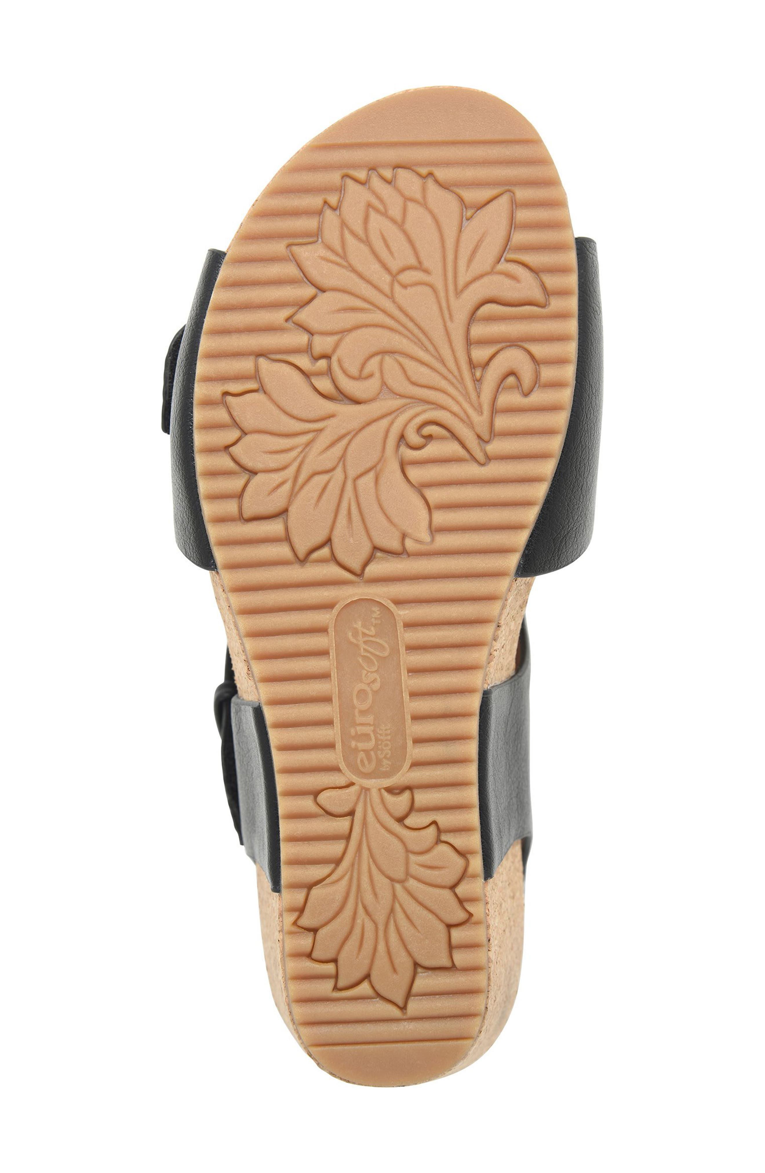 EUROSOFT Emylee Wedge Sandal, Alternate, color, 