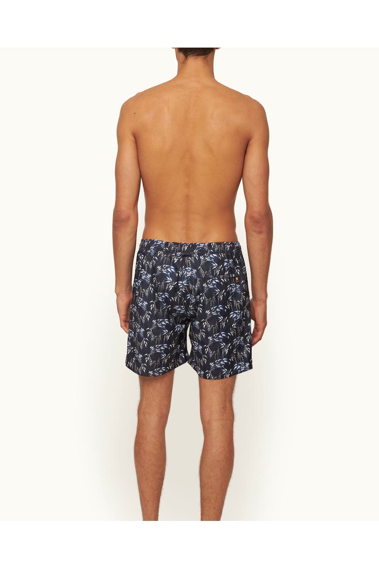 Bulldog Drawcord Tailored-Fit Swim Shorts, Alternate, color, NIGHT IRIS