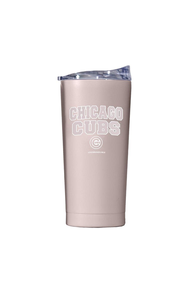Chicago Cubs 20oz. Fashion Color Tumbler, Main, color, Light Pink
