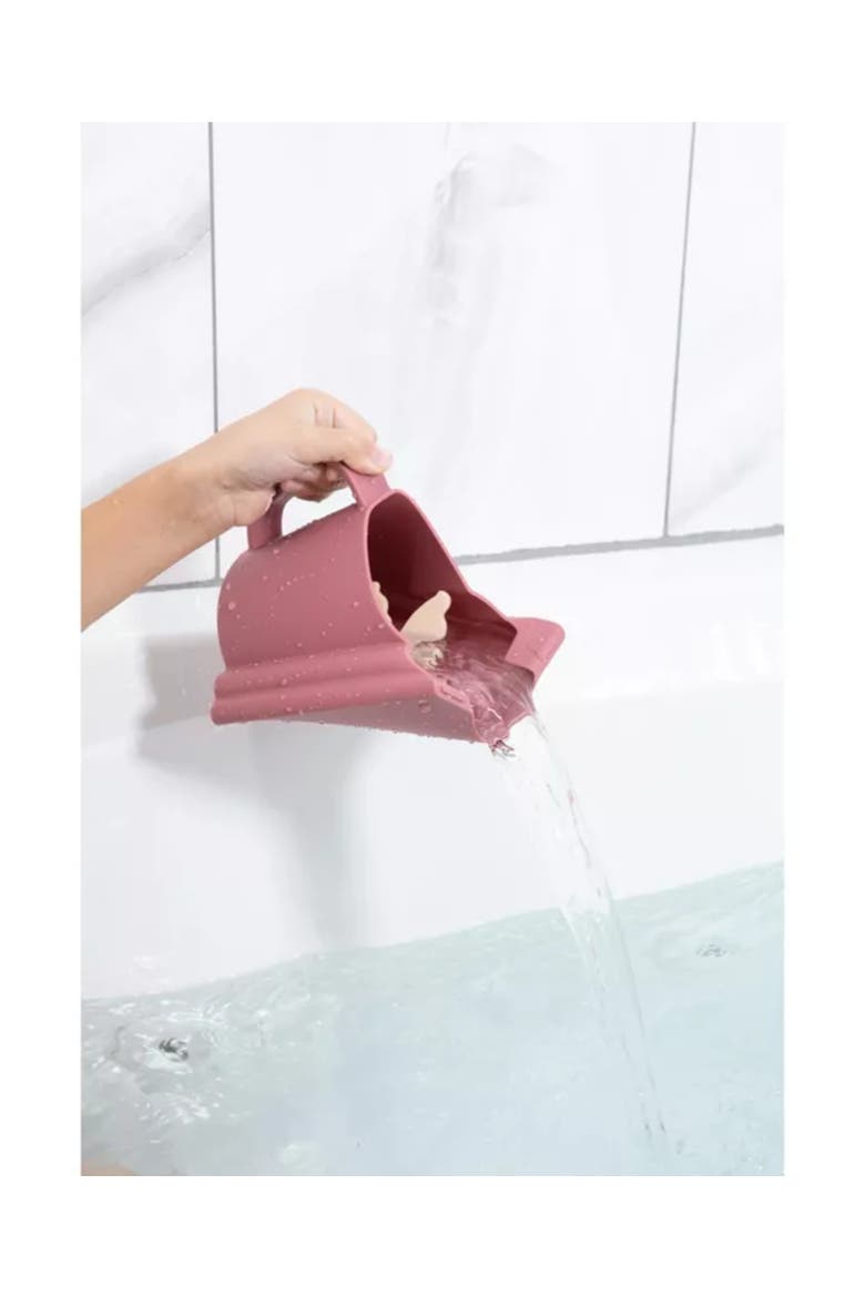 Bath Spout Cover & Baby Bath Rinse Cup Set, Alternate, color, Pink