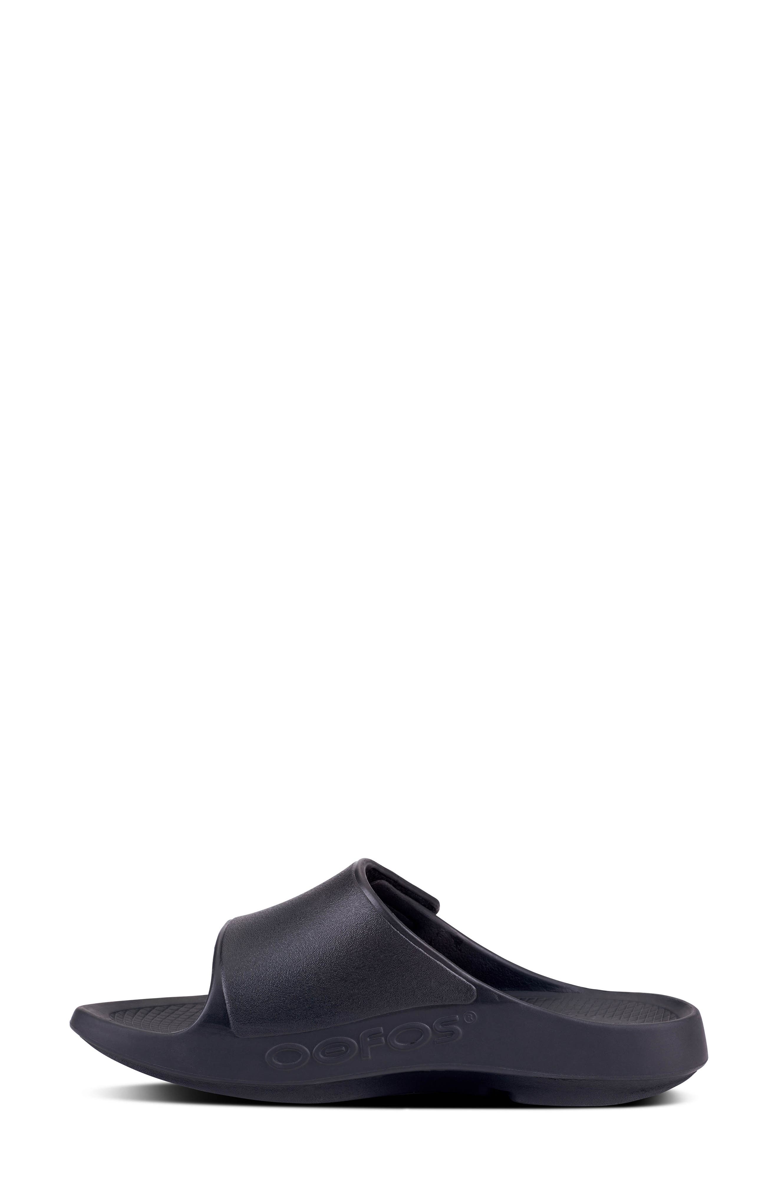 Oofos Gender Inclusive OOahh Sport Flex Slide Sandal (Women