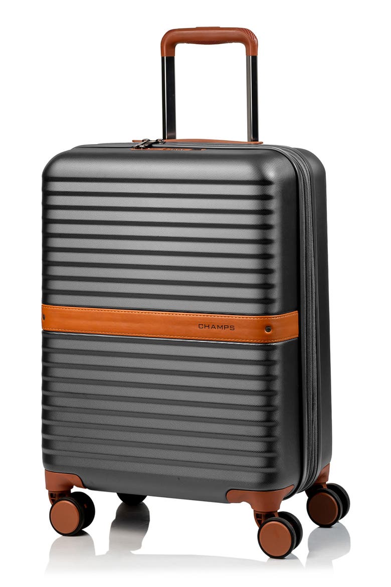 Vintage II 20-Inch Hardside Spinner Carry-On, Main, color, DARK GREY
