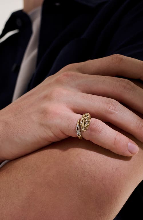 John Hardy Naga Ring Gold In Gold