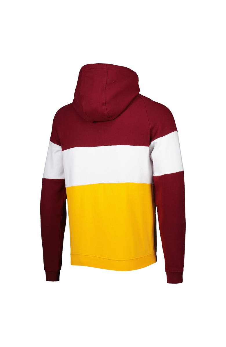 New Era Men's New Era Gold Washington Commanders Colorblock Current Pullover Hoodie, Alternate, color, Gold