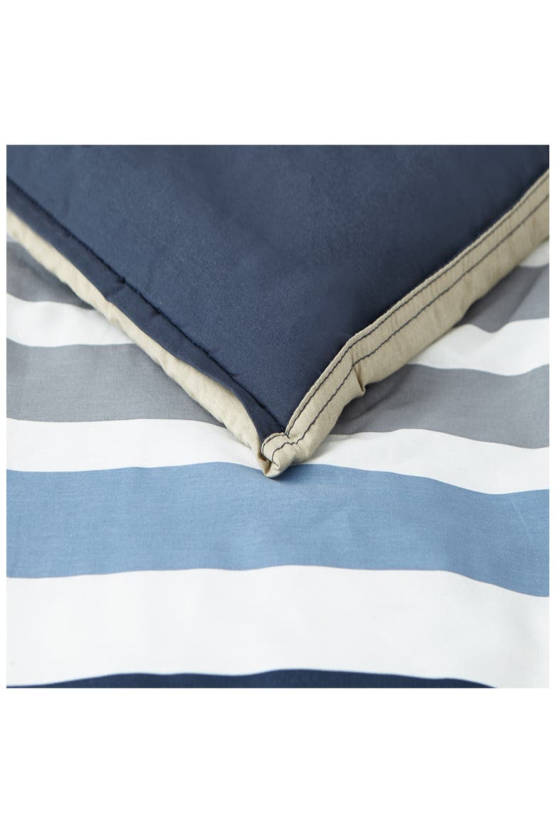 Bradford Duvet Set, Alternate, color, NAVY