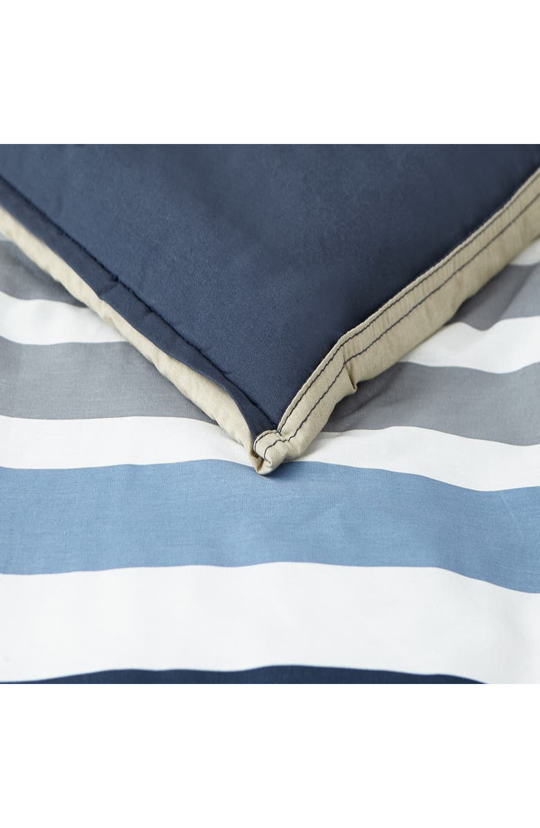 Nautica Bradford Duvet Set, Alternate, color, Navy