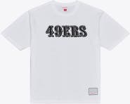 Mitchell & Ness Men's Mitchell & Ness White San Francisco 49ers Monochrome T-Shirt