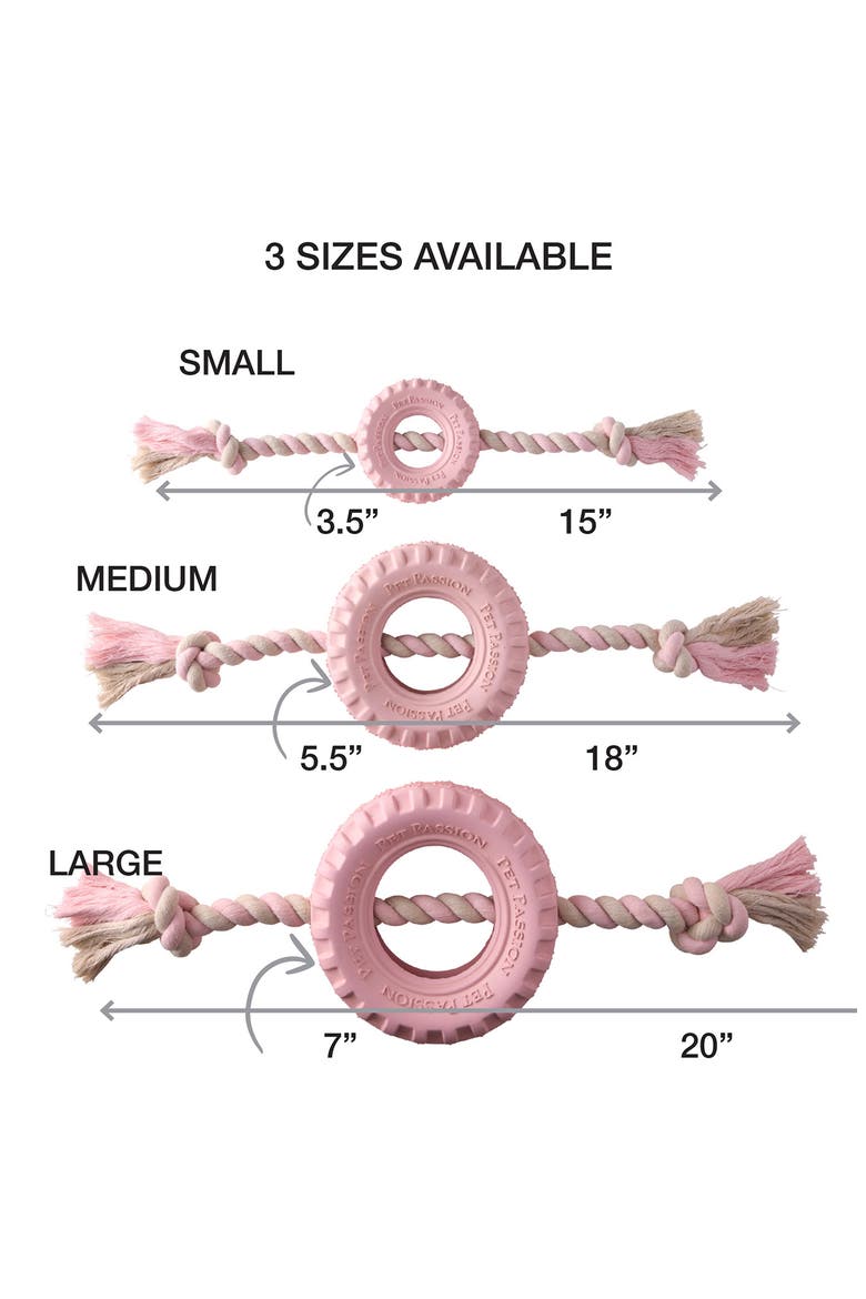 Tracker Tug Toy, Alternate, color, BLUSH