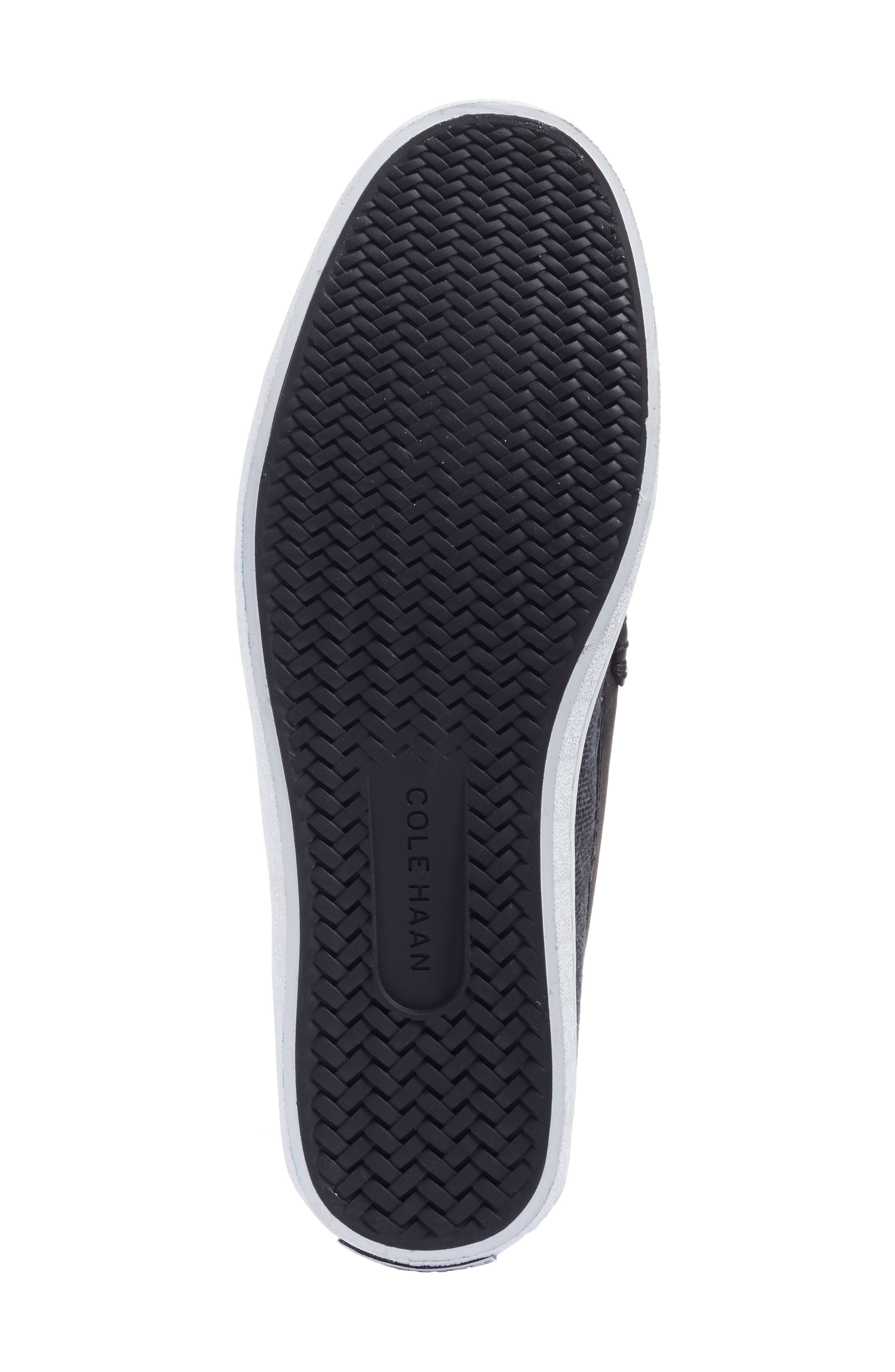 'Pinch Weekend' Penny Loafer, Alternate, color, BLACK CANVAS
