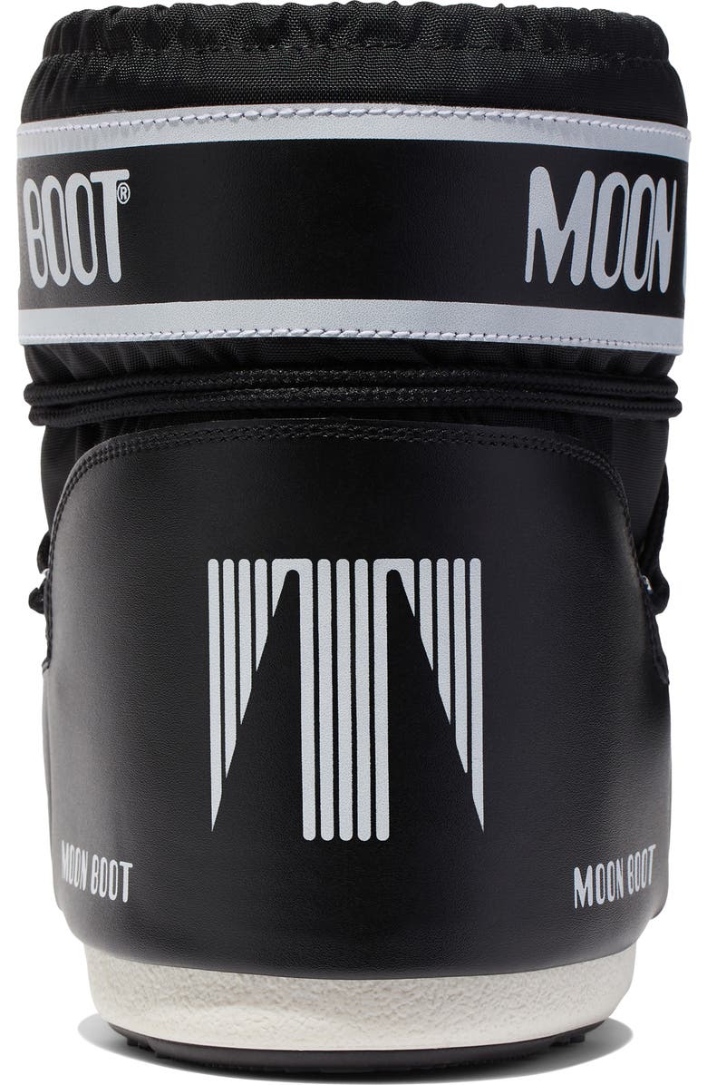 Moon Boot<sup>®</sup> Classic Low 2 Water Repellent Nylon Boot, Alternate, color, Black/ Black
