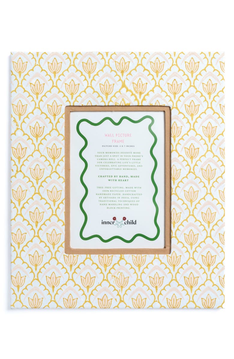 Inner Child Large Wall Picture Frame - 5x7, Alternate, color, Desert Sand