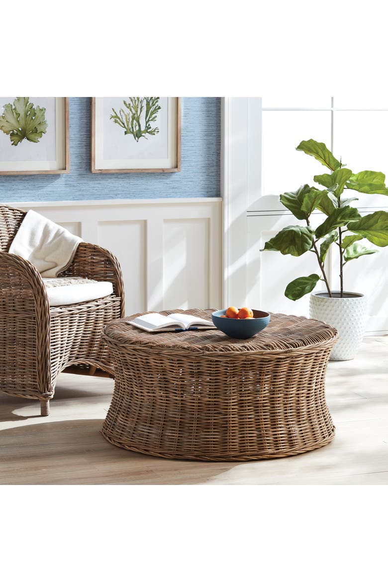 Normandy Coffee Table, Alternate, color, Brown