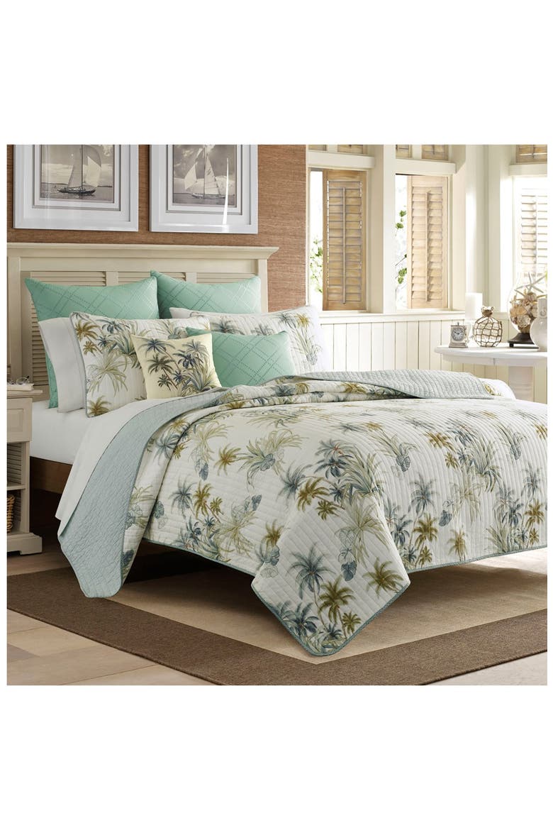 Serenity Palms Sham, Alternate, color, AQUA