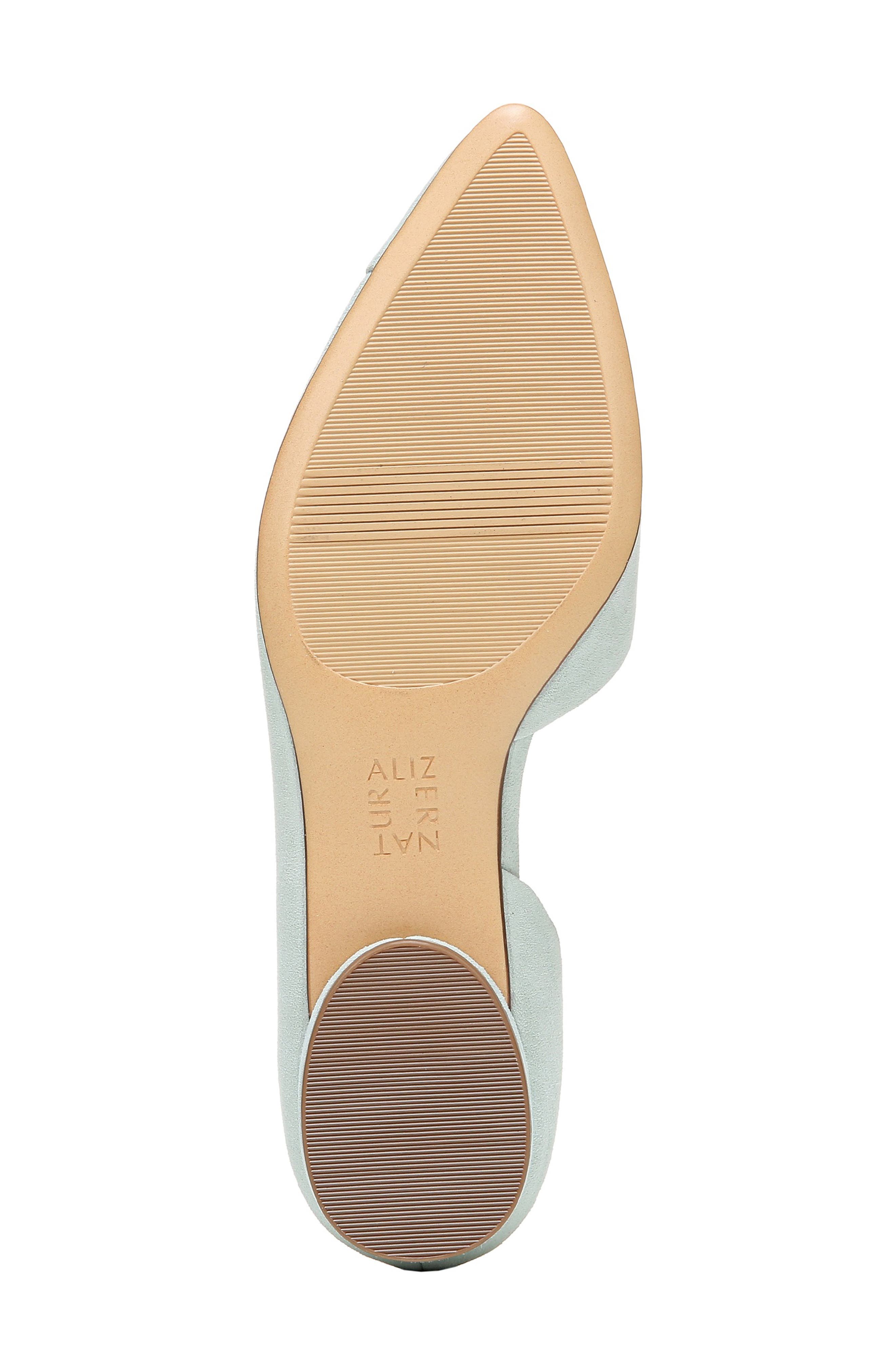 Hayden Half d'Orsay Pump, Alternate, color, SOFT MINT SUEDE