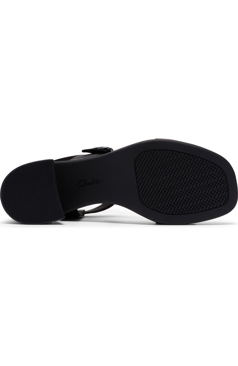 Clarks<sup>®</sup> Jaylan Sol Sandal, Alternate, color, Black Leather