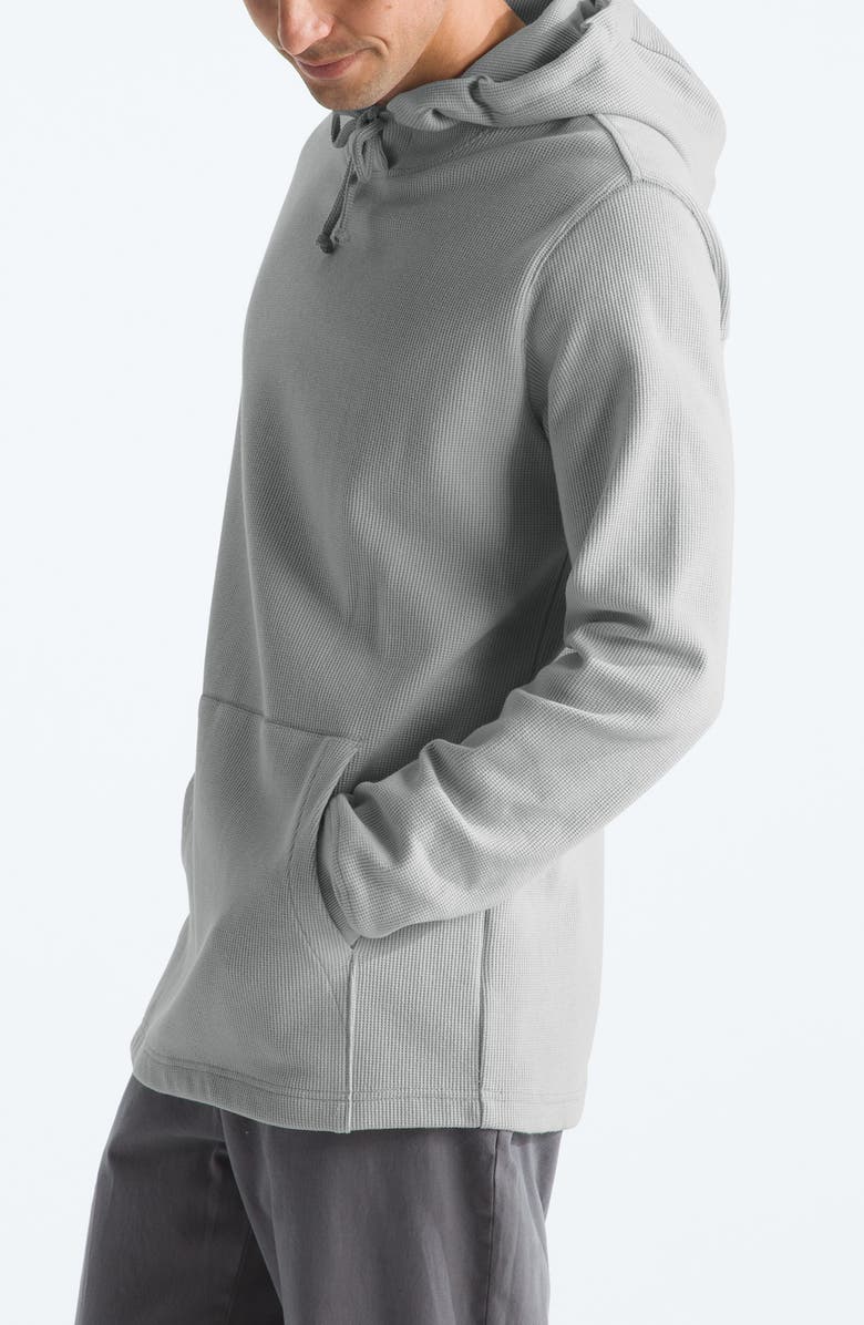 The North Face Waffle Longline Hoodie, Alternate, color,