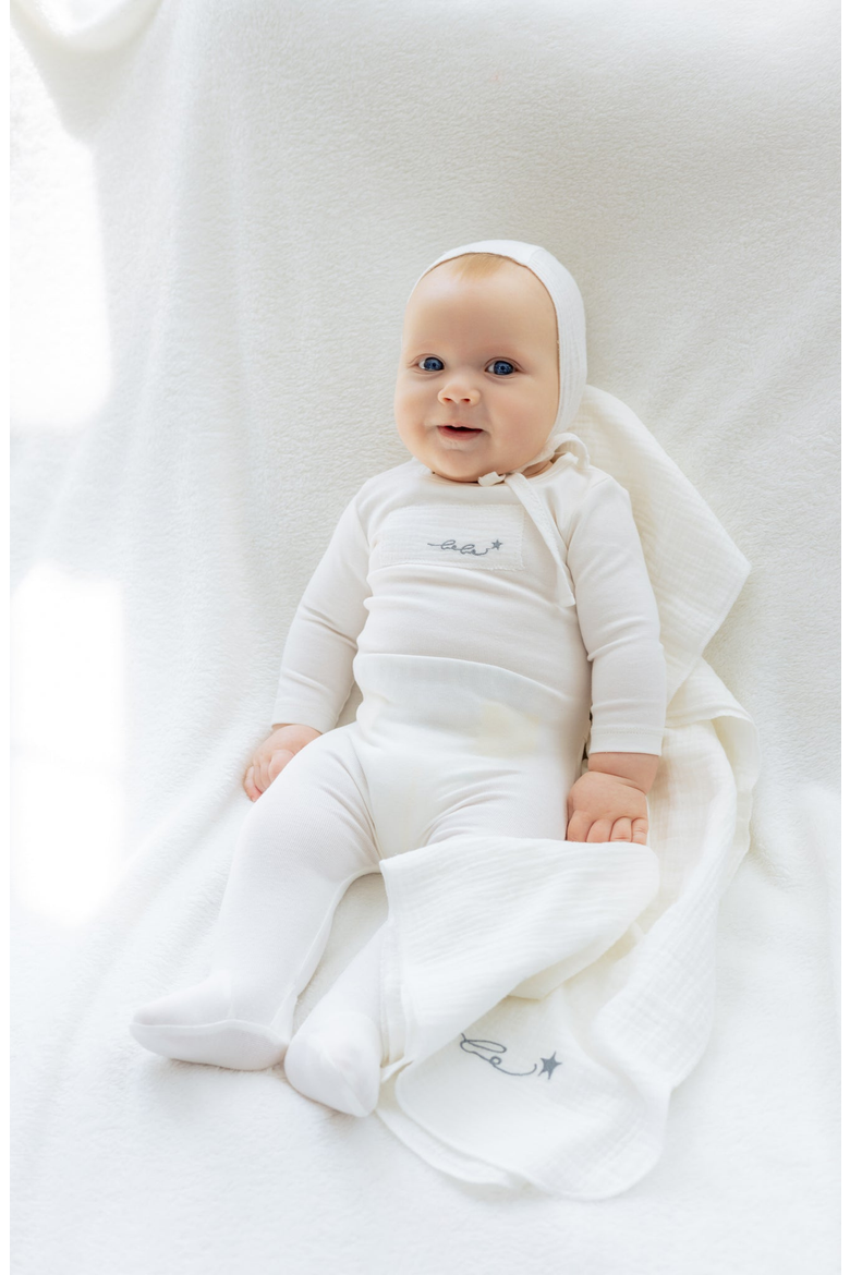 Girls Layette Velour Patch Footie, Alternate, color, Velour Patch