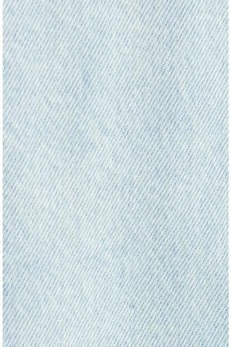 Corduroy Collar Denim Shacket, Alternate, color, CRACK OF DAWN