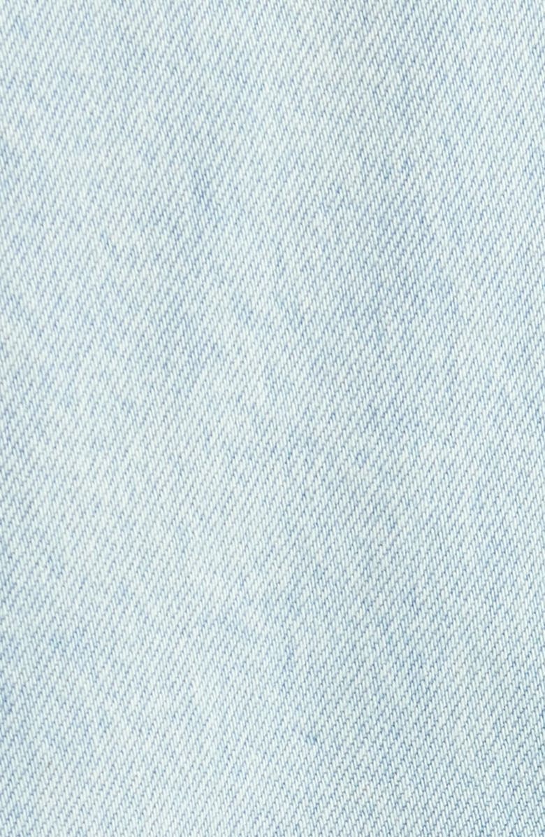 BLANKNYC Corduroy Collar Denim Shacket, Alternate, color, Crack Of Dawn