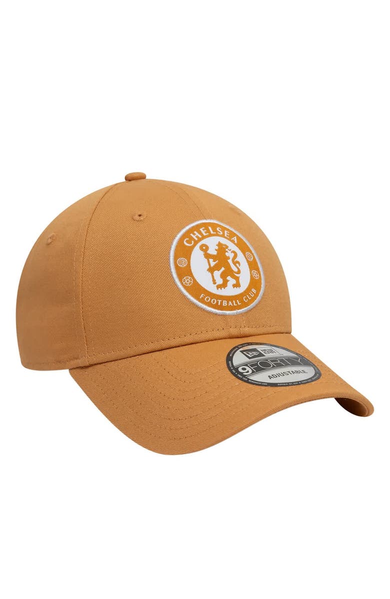 New Era Men's New Era Tan Chelsea Seasonal 9FORTY Adjustable Hat, Alternate, color, 