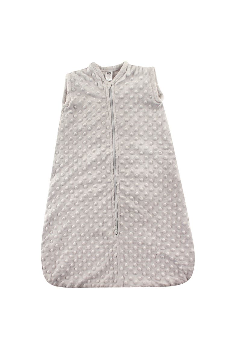 Plush Sleep Cocoon, Main, color, Light Gray Dot Mink