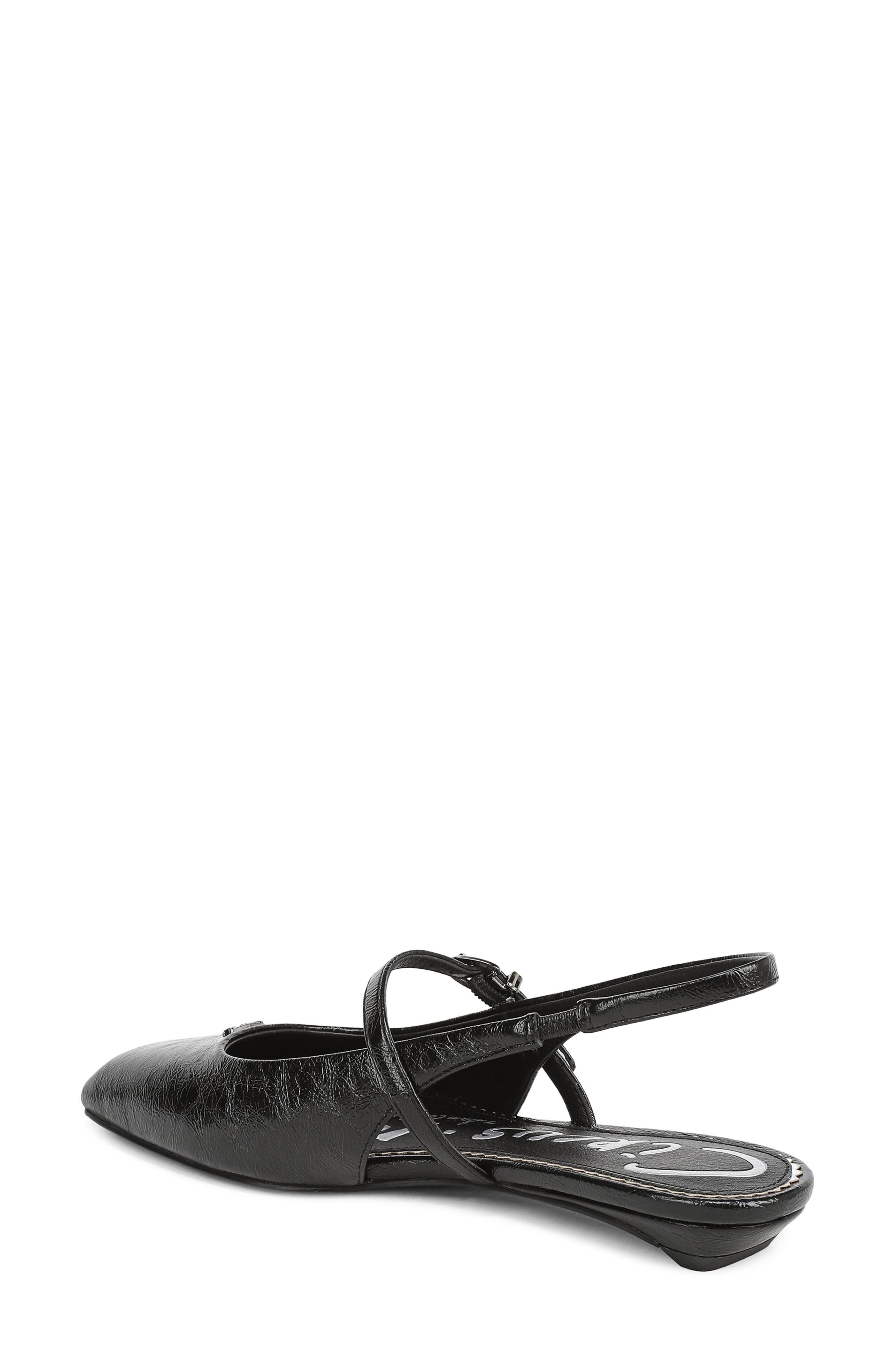 Circus NY by Sam Edelman Elara Slingback Flat, Alternate, color, Black