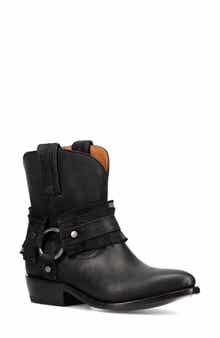 Billy Ruffle Harness Bootie