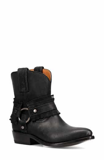 Billy Ruffle Harness Bootie