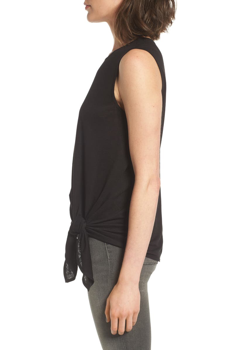 Trouvé Tie Front Tank, Alternate, color,