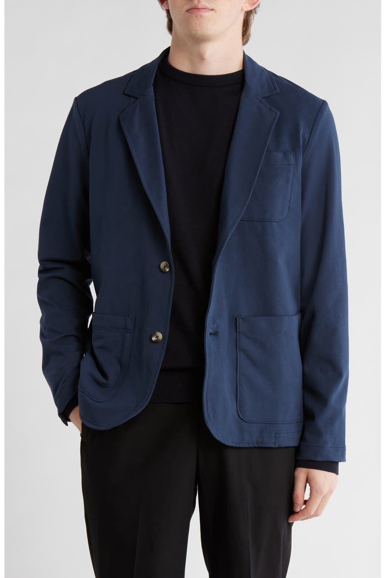 Foggy Vista Sweatshirt Sport Coat, Main, color, TOTAL ECLIPSE