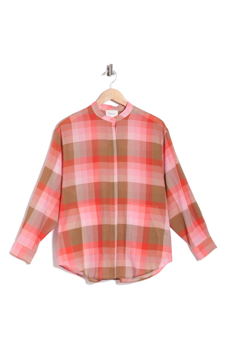 Longchamp Tunic Top, Alternate, color, Coral