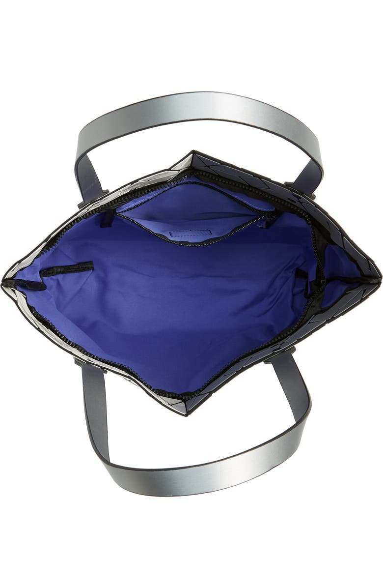 PATRIZIA LUCA Geometric Tote Bag, Alternate, color, Matte Silver