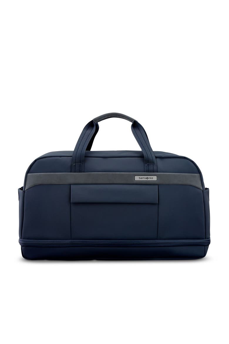 Elevation Softside 2 Piece Set Duffel & Expandable 22" Carry On Lugage, Alternate, color, Midnight Blue