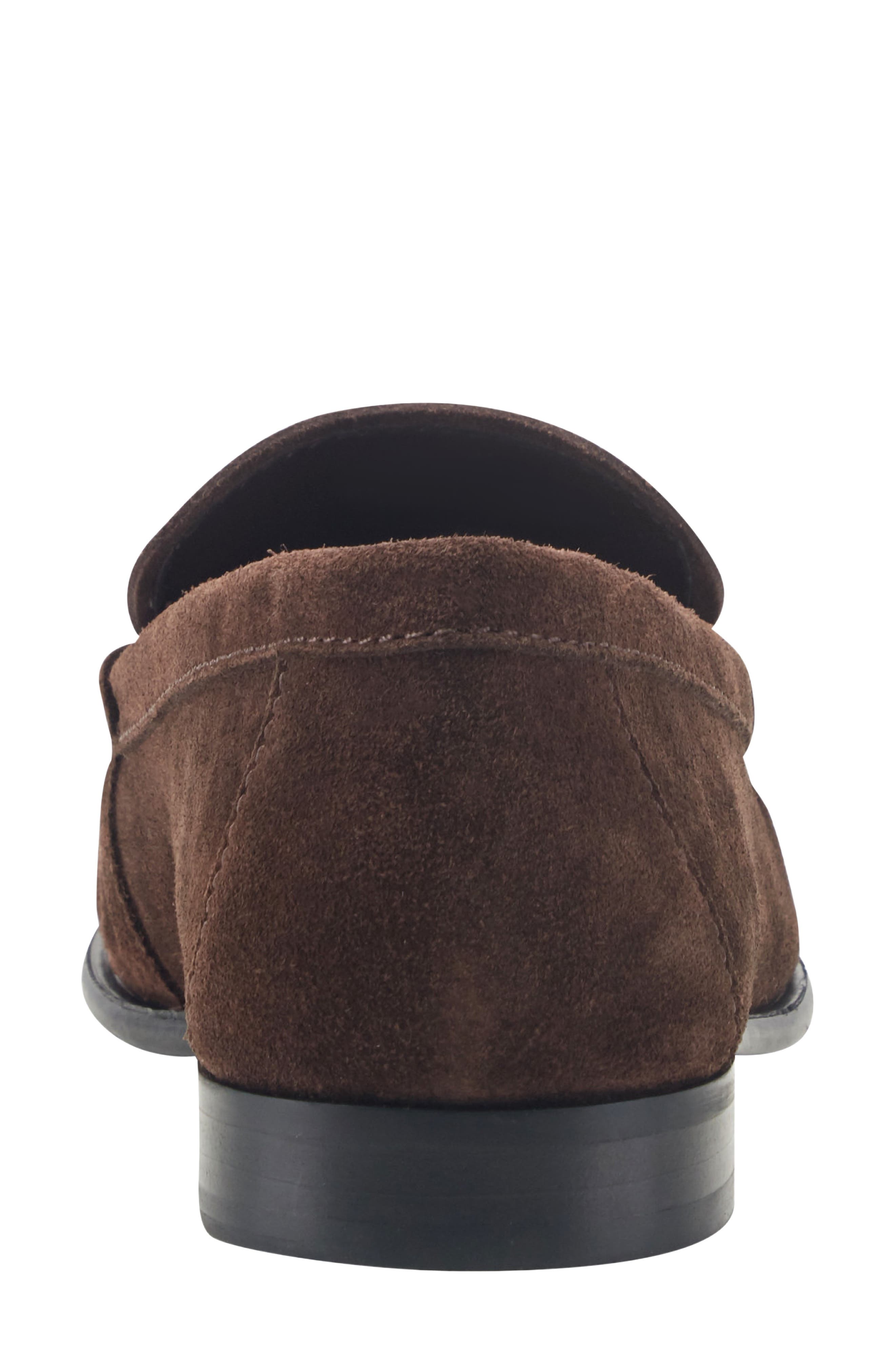 Mazle Loafer, Alternate, color, DARK BROWN