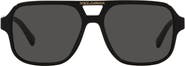Dolce&Gabbana 50mm Pilot Sunglasses