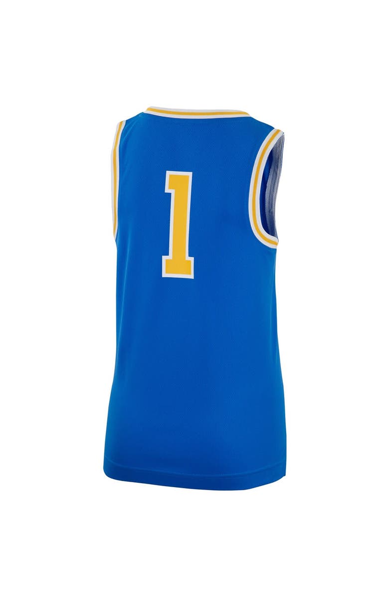 Nike Youth Jordan Brand #1 Blue UCLA Bruins Team Replica Basketball Jersey, Alternate, color, Blue