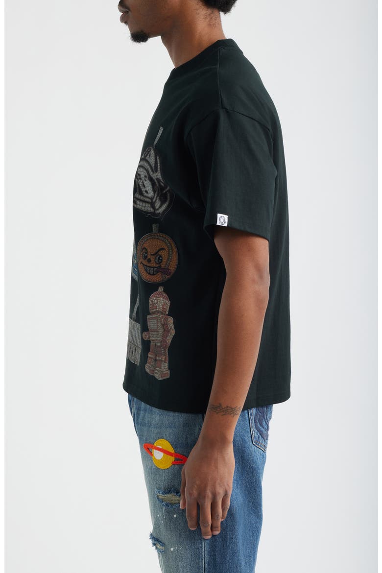 Icy Cotton Graphic T-Shirt, Alternate, color, BLACK