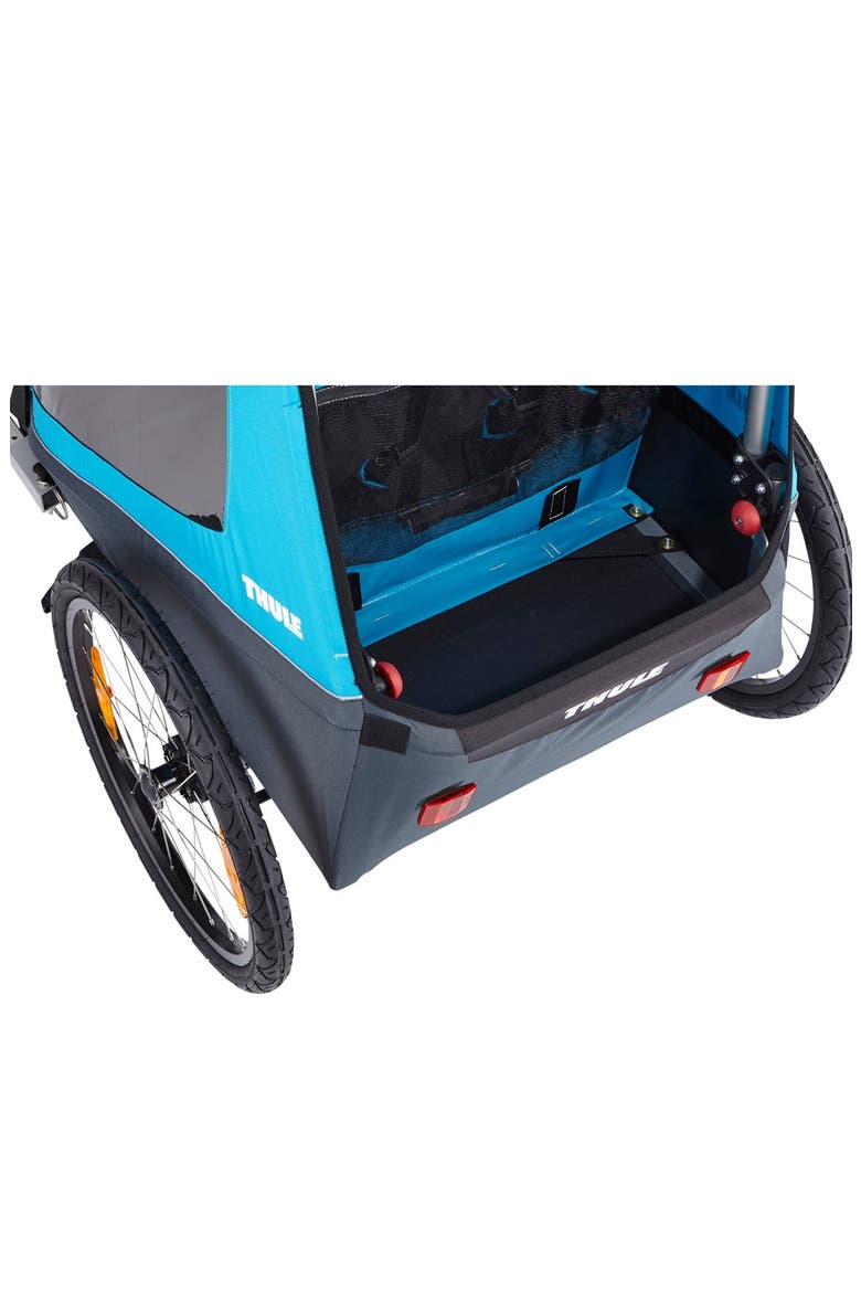 Coaster XT Double Seat Bike Trailer, Alternate, color, BLUE