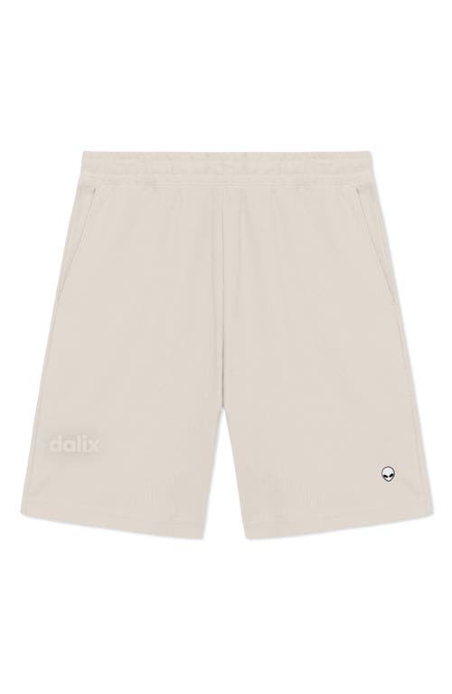 Dalix Mens Lil Alien Midweight Gym Short In Neutral