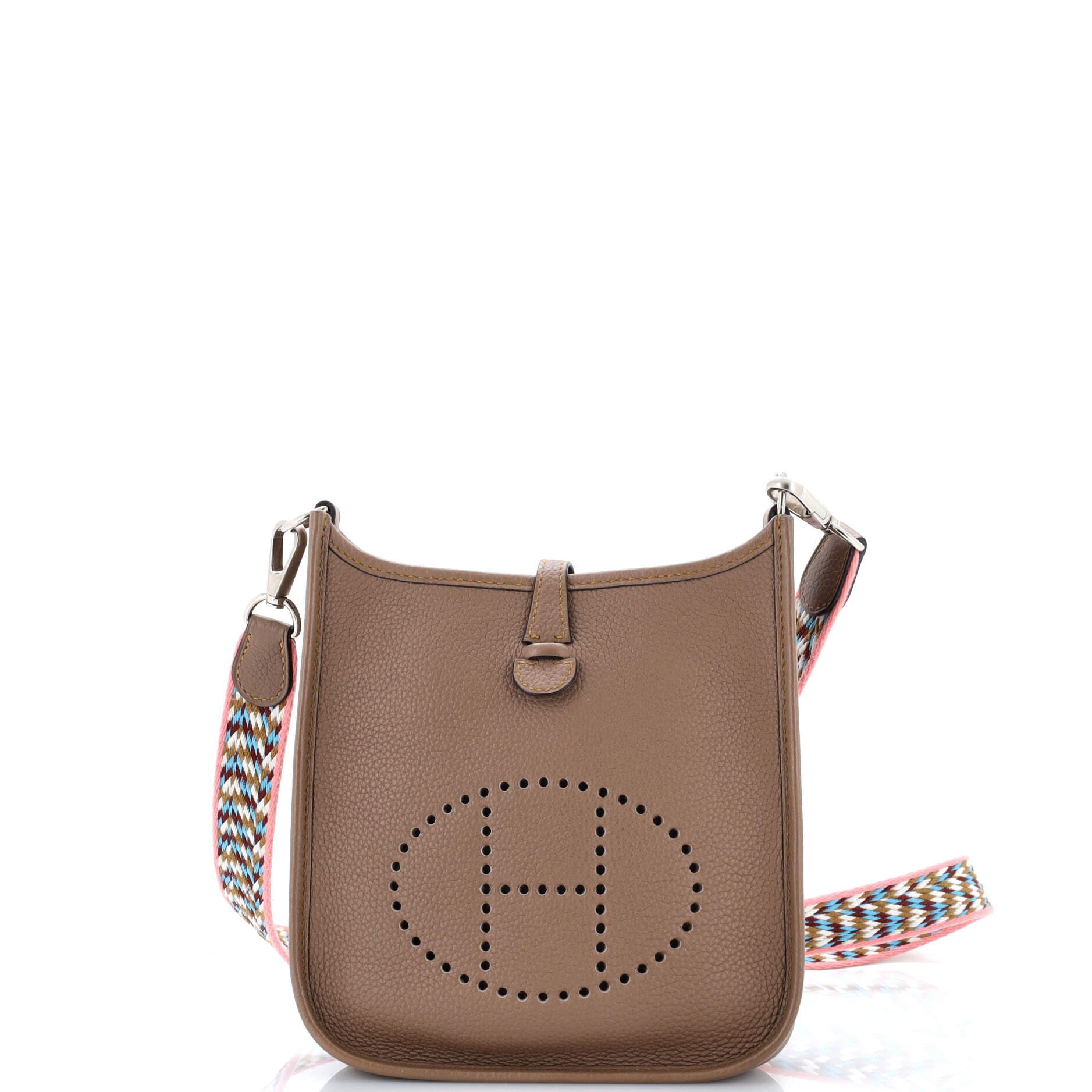 Pre-Owned Hermes Evelyne Bag Gen III Maurice TPM, Main, color, Beige De Weimar