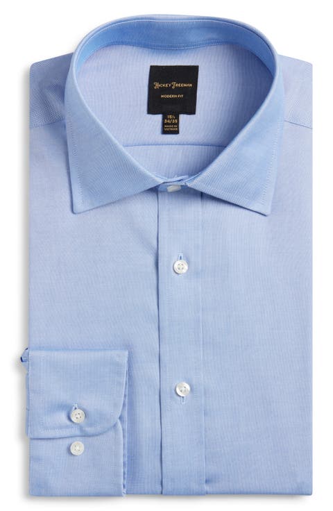 Modern Fit Pima Cotton Dress Shirt (Regular, Big & Tall)