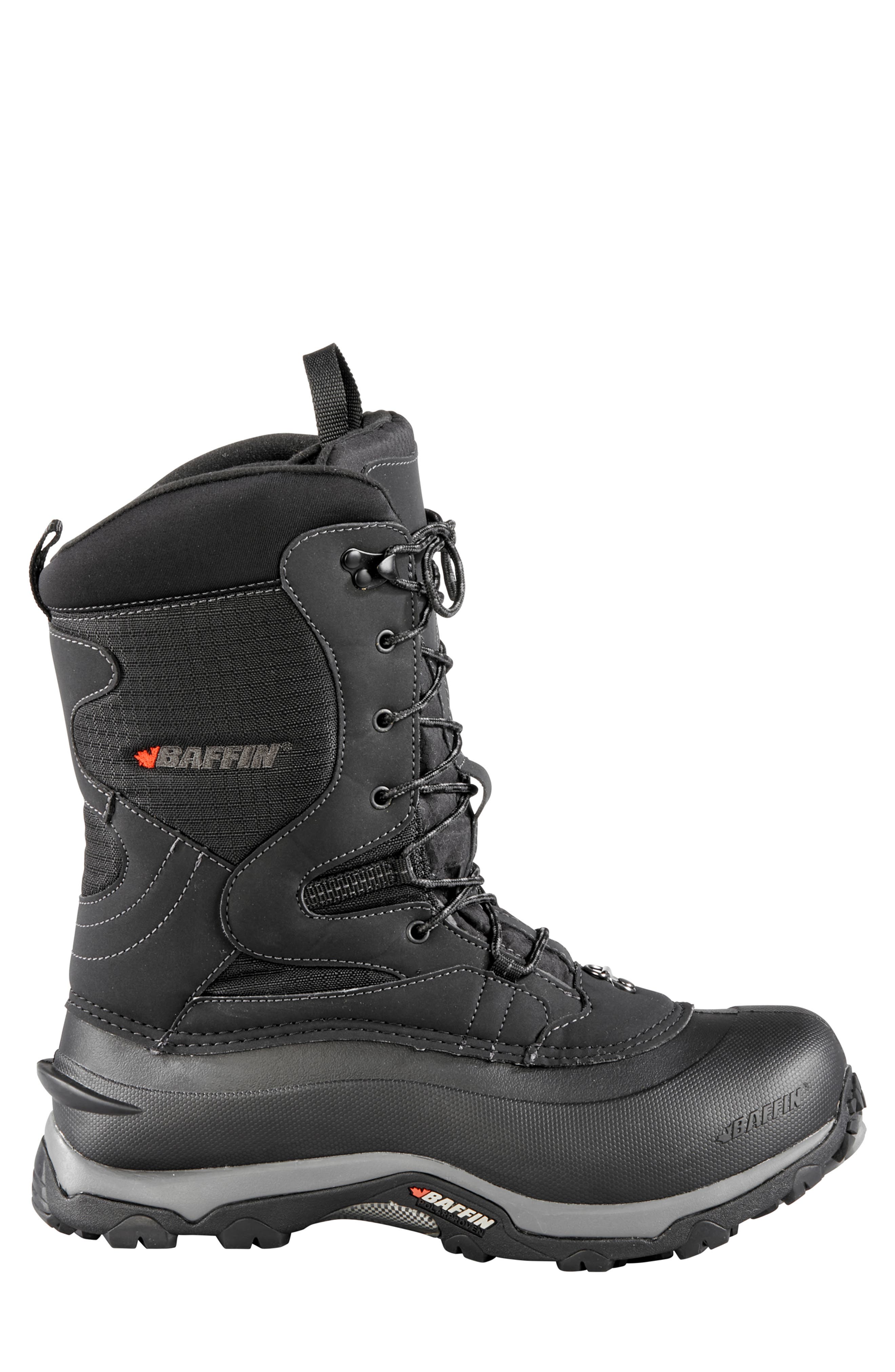 Summit Waterproof Snow Boot, Alternate, color, BLACK